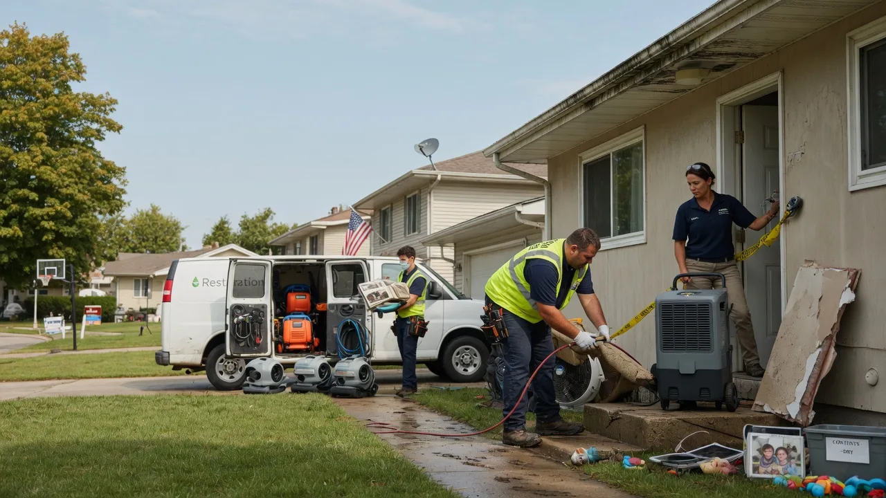 Water Damage Restoration in Mcadoo, PA near me